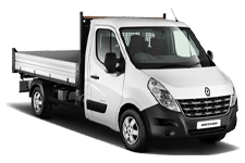 Van Hire Didsbury - White 3.5 Tonne Folkestone Tipper Transit - Van hire Didsbury