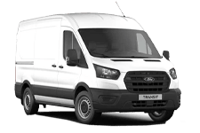 Van Hire Didsbury - White Ford Transit Medium Wheel Base - Van hire Didsbury